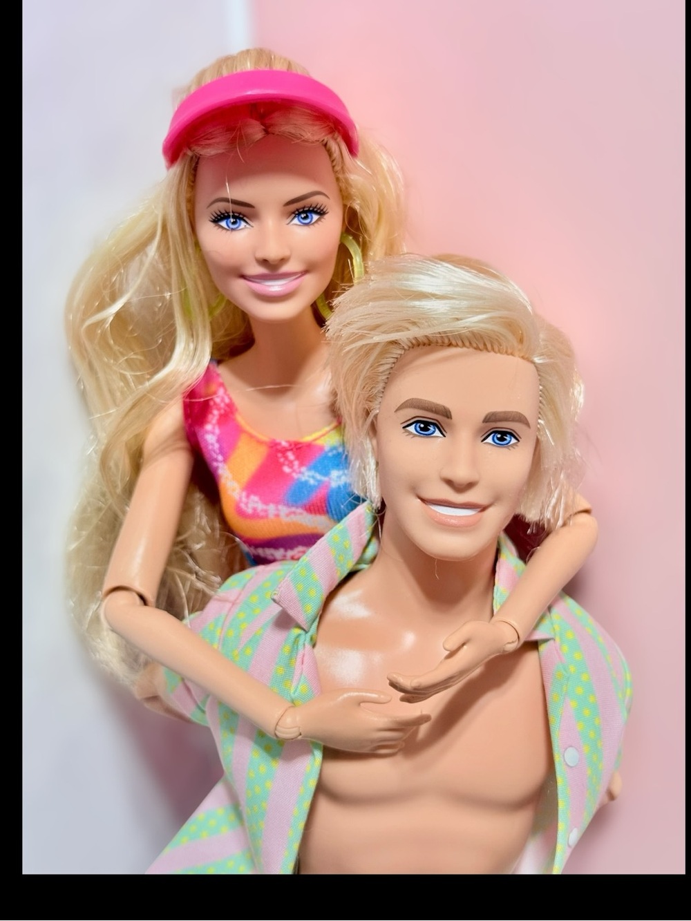 Barbie The Movie Barbie & Ken Doll Lot Margot Robbie Ryan Gosling Inspired
